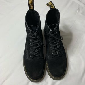 Black Dr. Marten boots